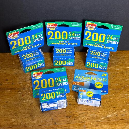 Vintage 35mm Color Print Film