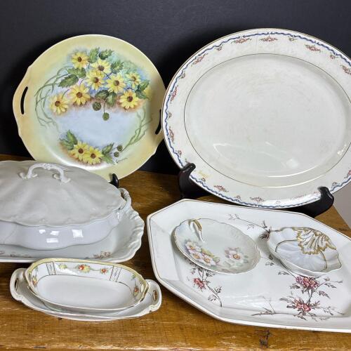 Vintage Serving Dishes, Platters, and Bowls