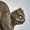 Cast Iron Cat Silhouette Doorstop - 2