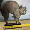Cast Iron Cat Silhouette Doorstop - 6