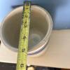 Stoneware Crock With Blue Stripe Band - 9