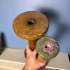 Antique Industrial Wooden Textile Spools - 2