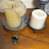 Assorted Metal Candle Holders & Snuffer - 2