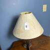 Table Lamp with Wrought Iron Base - 6
