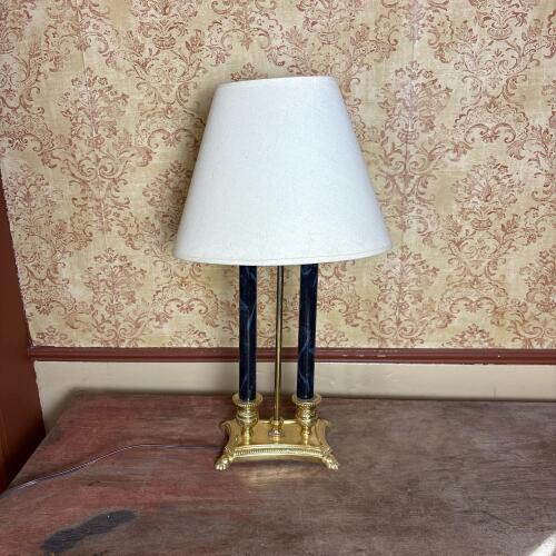 Neoclassical Style Double Column Table Lamp