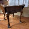 Queen Anne-Style Drop-Leaf Side Table - 6