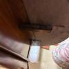 Queen Anne-Style Drop-Leaf Side Table - 8