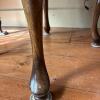 Queen Anne-Style Drop-Leaf Side Table - 10