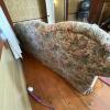 Hickory Hill Floral Upholstered Sofa with Throw Pillows - 10