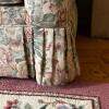 Hickory Hill Floral Upholstered Sofa with Throw Pillows - 11