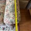 Hickory Hill Floral Upholstered Sofa with Throw Pillows - 18
