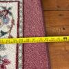 Floral Border Area Rug With Lattice Pattern - Approximately 95" x 129" - 8
