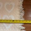 Pair of Woven Heart Pattern Throw Blankets - 6