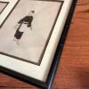 32.5" x 10.5" Framed Chinese Figural Works on Paper - 8