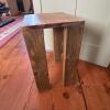 Rustic Wooden Side Table - 3