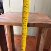Rustic Wooden Side Table - 8