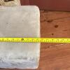 Beige Upholstered Ottoman Cube - 6