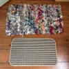 Four Assorted Small Rugs - Braided, Shag Rag, Oriental-Style, Woven - 4
