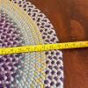 Oval Braided Multicolor Rug - 5