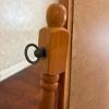 Oval Wood Floor Cheval Mirror - 5