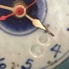 Ceramic Wall Clock With Bird and Feather Motif - 5