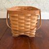 Peterboro Basket Company Handcrafted Basket with Handles - 4