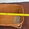 Peterboro Basket Company Handcrafted Basket with Handles - 6