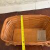 Peterboro Basket Company Handcrafted Basket with Handles - 7