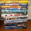 Assorted DVDs, VHS Tapes, and Music CDs Multimedia Collection - 8
