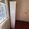 White Painted Bookcase with Bottom Cabinet - 4