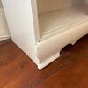 White Painted Bookcase with Bottom Cabinet - 7