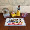 Five Assorted Disney Collectibles: Snow White, Ariel, Mickey