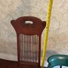 Three Children&rsquo;s Wooden Chairs with Cloth Dolls and Cat - 14
