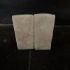 Pair of Polished Banded Stone Bookends - 5