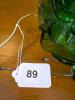 Glass Christmas Tree with Red Ornaments - 5