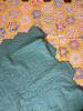 Two Handmade Quilts in Patchwork and Floral Patterns - 5