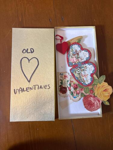 Vintage Victorian-Style Die-Cut Valentines