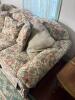 Floral Skirted Sleeper Sofa in Traditional Style - 2