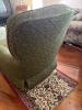 Upholstered Swivel Rocking Armchair and Ottoman- 1of 2 - 4