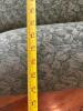 Upholstered Swivel Rocking Armchair and Ottoman- 1of 2 - 7