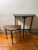 Two Wooden Side Tables in Traditional Style