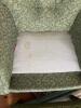 Upholstered Armchair and Ottoman in Traditional Style-2 of 2 - 3
