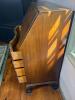 Mahogany Serpentine Front Fall-Front Secretary Desk - 6