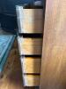 Mahogany Serpentine Front Fall-Front Secretary Desk - 7