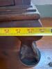Mahogany Serpentine Front Fall-Front Secretary Desk - 9