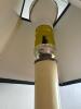 Brass Candlestick-Style Table Lamp With Black Shade - 4