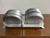 Hand-Forged Everlast Pewter Coasters With Holder - 5
