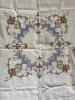 Embroidered Tablecloth with Matching Napkins - 2