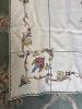 Embroidered Tablecloth with Matching Napkins - 3