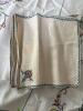 Embroidered Tablecloth with Matching Napkins - 4